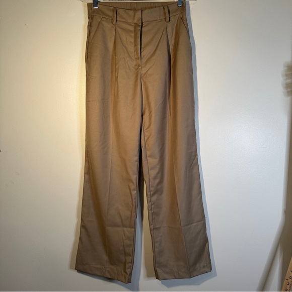 H&M Chino Straight Leg Pants Womans 8 - Picture 1 of 12